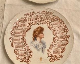 Gibson Giurl calender plates