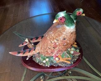 $50 - Large Sadek Pheasant figure 