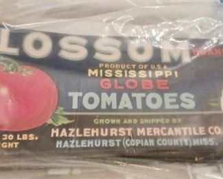 Bags Lots of Produce Labels
