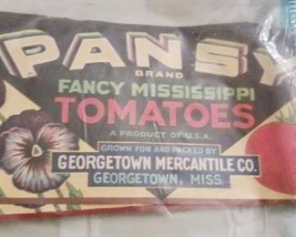 Bags Lots of Produce Labels
