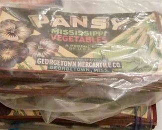 Bags Lots of Produce Labels
