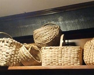 Split oak  and Butt Baskets, will be priced at sale
