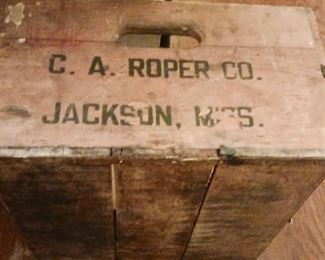 C. A. Roper Produce Box 1950's   50 