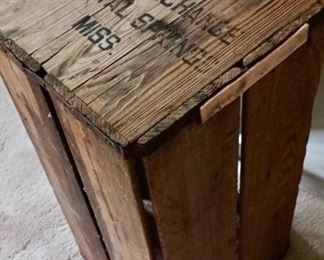 Lug Box, Crystal Springs Produce Exchange 75