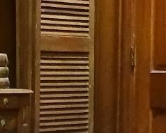 $80 - tall heavy 4-panel room divider 