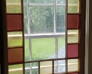 Stained Glass window  30 x 45   100