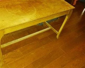 $40 - oak bench 
