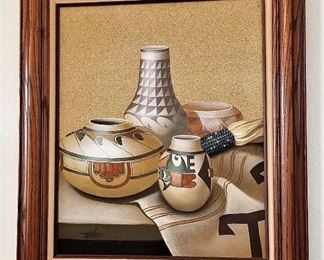 Southwest pottery art