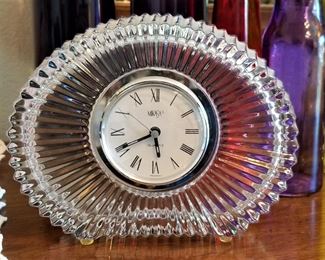Art Deco glass clock