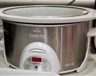 Crock Pot for sale too and other small appliances