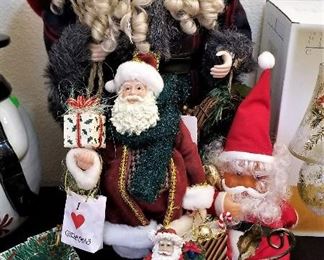 Vintage Christmas Santas