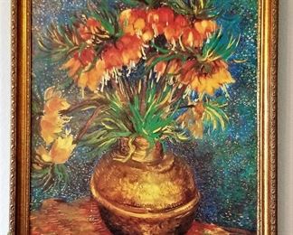 In the style of Van Gogh canvas art