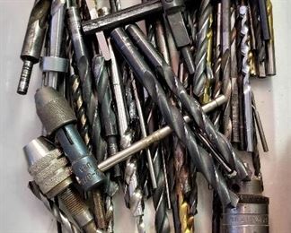 Lot of drill bits
