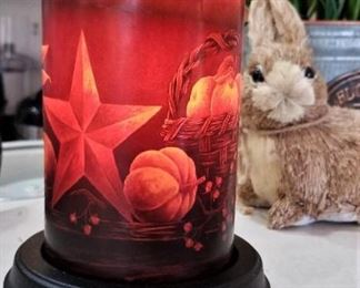 Lighted electric candle