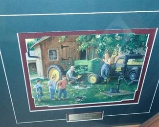 JOHN DEERE WALL ART