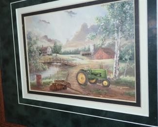 JOHN DEERE WALL ART