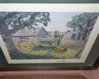 JOHN DEERE WALL ART