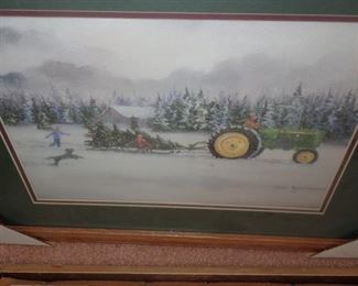 JOHN DEERE WALL ART