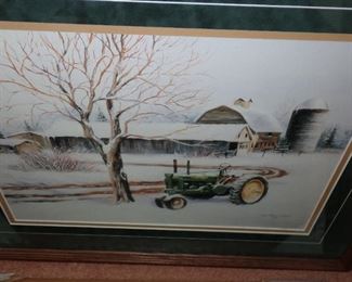 JOHN DEERE WALL ART
