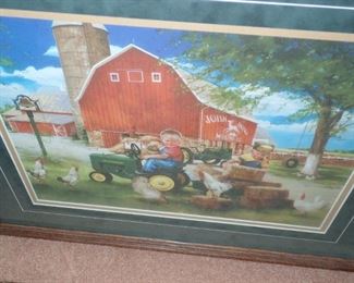 JOHN DEERE WALL ART