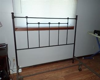 IRON BED HEADBOARD & FRAME