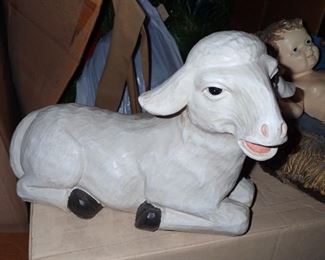 nativity set - outdoors - large size