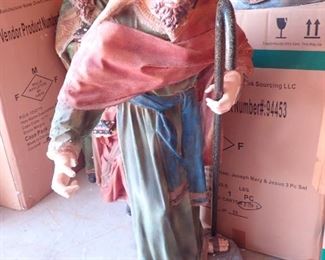 nativity set - outdoors - large size