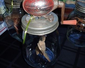 VINTAGE BUTTER CHURNS