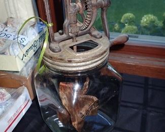 VINTAGE BUTTER CHURNS