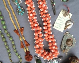 Vintage Bakelite and Murano/Venetian Glass Bead Necklaces