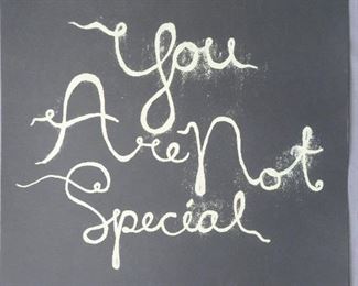 We think you are VERY special!