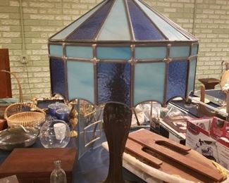 Stained glass lamp