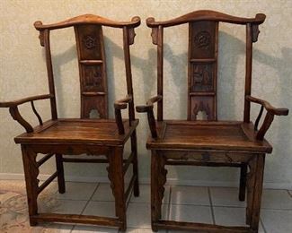 Chinese Chairs circa 1850's
