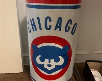 Chicago Cubs waste can