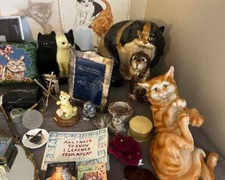 Cat figurines and more!