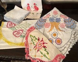 Vintage linens