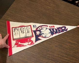 Vintage Chicago Cubs pennant 