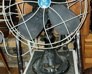 Emerson fan - old step ladder