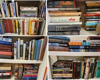 books - Fiction and non-fiction.  History, art, religion