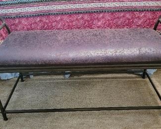iron bench