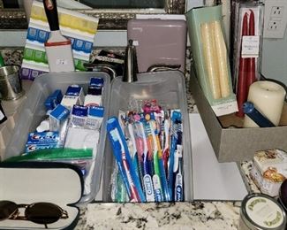 Make-up, cosmetics and personal care items