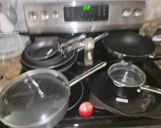 Quality cooking:  cast iron, Cuisinart and All-Clad