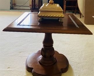 Pair of Pedestal Tables