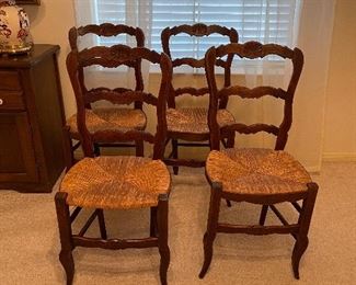 set 6 French Country chairs - 2 not in pic