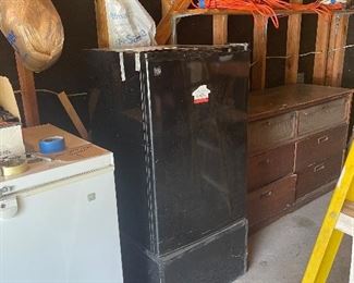 small black refrigerator