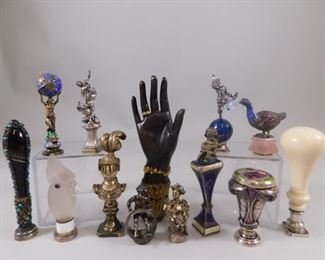 Collection of wax seals