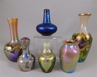 Tiffany Quezal art glass