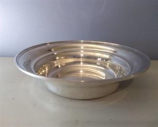 Tuttle Silver Co. Calvin Coolidge Sterling Monogrammed Bowl
