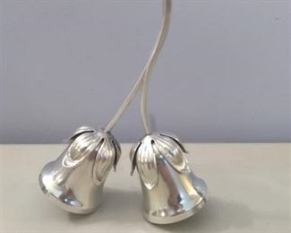 Silver Bells Marked Denmark