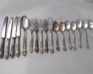 Silverplate Flatware Lot